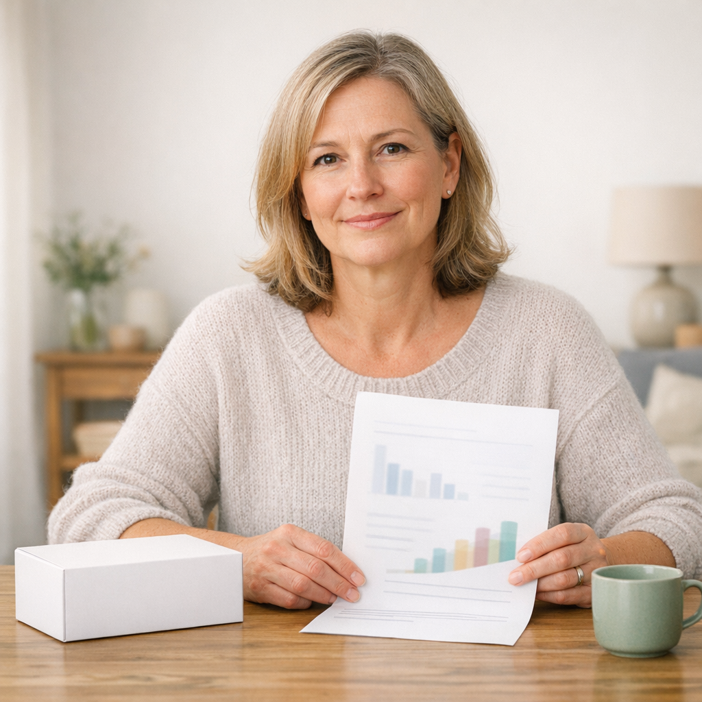 Rustige branded PGx visual