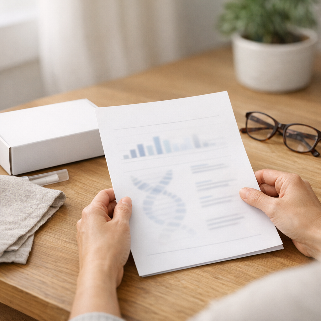 Rustige generieke PGx visual